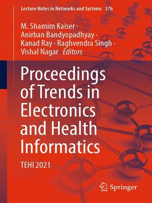 cover image of Proceedings of Trends in Electronics and Health Informatics
